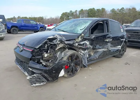 2022 Volkswagen Golf Gti 2.0T Se z USA, uszkodzony, nr VIN WVWS87CD2NW124915